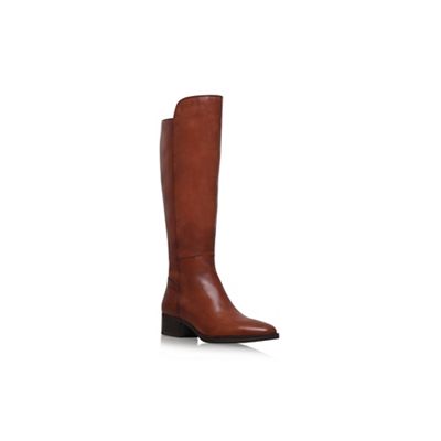 Brown 'Windy' flat knee boots